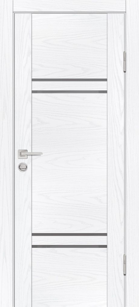 PSM-5 PP дуб скай белый, 900*2000 стекло серый лакобель