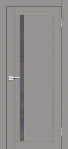 PST-8 soft-touch, серый бархат 800*2000 стекло серый лакобель