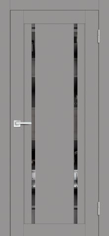 PST-9 soft-touch, серый бархат 600*1900 стекло зеркало тонированное