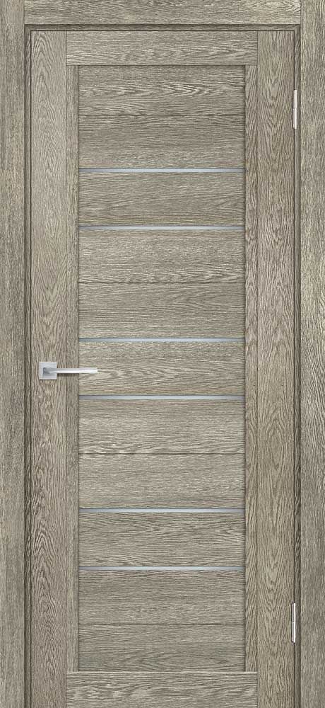 ТЕХНО-806 nanotex, гриджио 700*2000 стекло белый сатинат