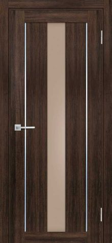 PSL- 2  nanotex, сан-ремо шоколад 600*2000 стекло сатинат бронза