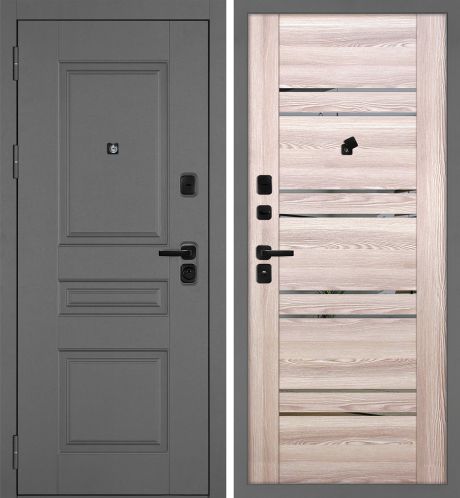 ДМ Октава-150 муар серый,Kale 252R/Kale 257L(Серый ФЛ-150/PSK-1 ривьера крен экрю зерк.тонир.)980Л