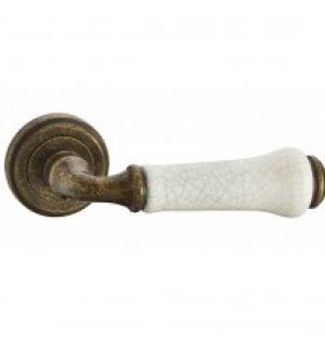 Ручка "Vantage" V31 BR/ZR состаренная бронза/сост. керамика/Круг/фиг.