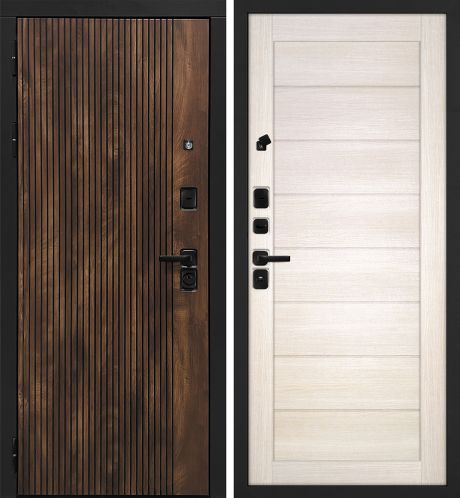 ДМ Лофт-1 муар черн,замкиKale,налич.ЧЕРН.ШАГР(Вертик.Дуб коньяк/ТЕХНО 708 сандал бежев  гл.вст)860ПР