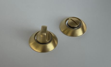 Завёртка сантехническая SILLUR OL S.GOLD (матовое золото)