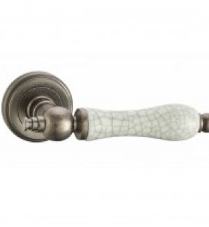 Ручка "Vantage" V30 AS/ZR состаренное серебро/сост.керамика /Круг/фиг.