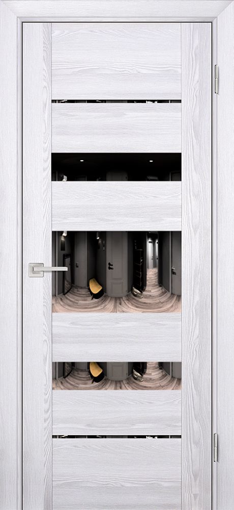 PSK-5 nanotex, ривьера айс 600*1900 стекло тонированное Зеркало