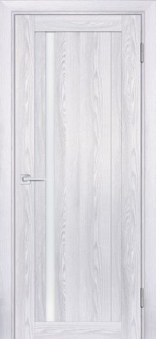 PSK-8 nanotex, ривьера айс 700*2000 стекло Белый лакобель