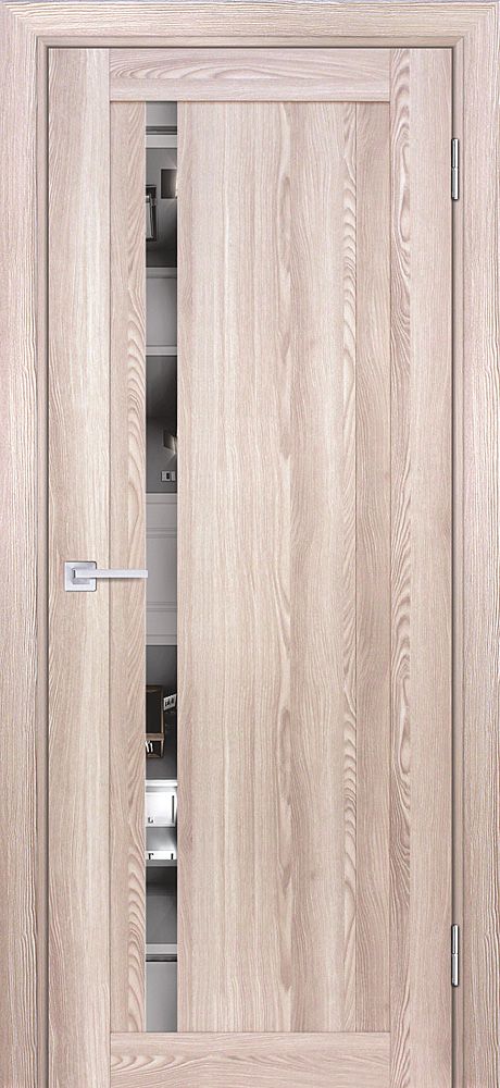 PSK-8 nanotex, ривьера крен-экрю 600*1900 стекло зеркало светлое