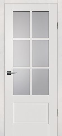 PSС-43 "Classic" зефир ДО600*2000 стекло сатинат