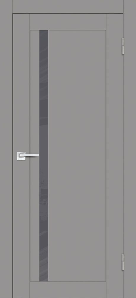 PST-8 soft-touch, серый бархат 550*1900 стекло серый лакобель