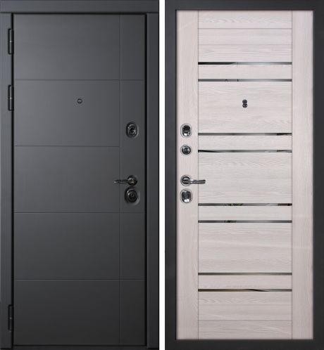 ДМ Э-1 серый муар, Mottura/Kale (ФП-10 серый софт/ PSK-1 nanotex Ривьера крем зеркало) 860 Л