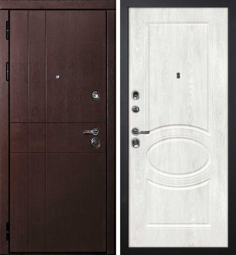 ДМ С-2 шагрень черн, замки Гардиан (ФП-1 орех премиум/ Сиена-1 шале PVC дуб жемчужный) 960 ПР