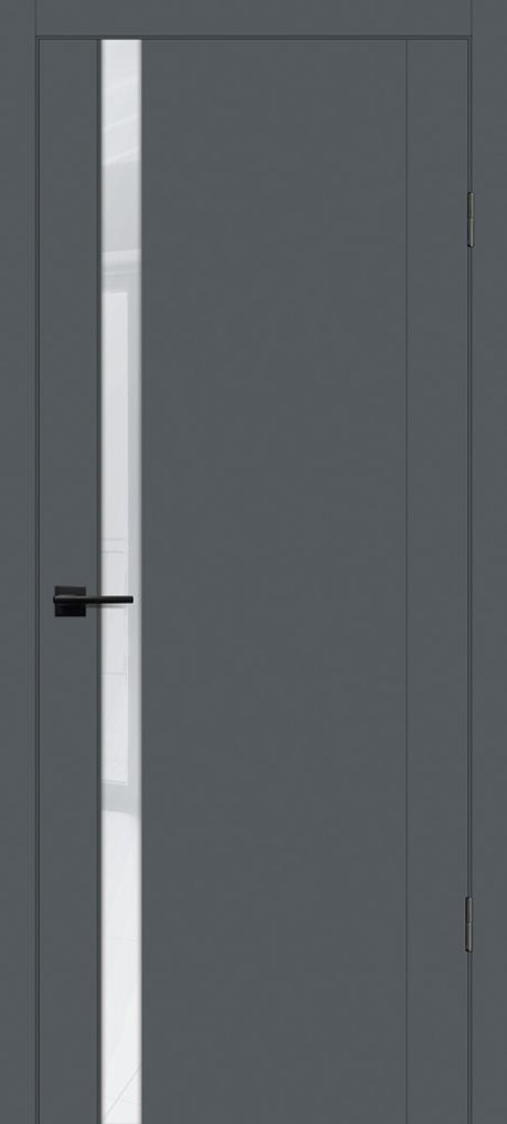 PSC-10 PP, графит 600*1900 стекло белый лакобель