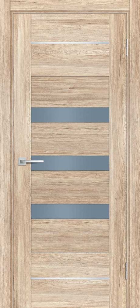 PSL-18  nanotex, сан-ремо натуральный 550*1900 стекло сатинат графит