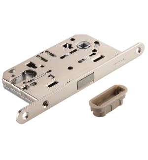 Защёлка врезная магнитная под ключевой цилиндр ADDEN BAU KEY-5085 MAG NICKEL (цвет НИКЕЛЬ)