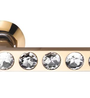 Ручка ARCHIE SILLUR 200 P.GOLD/CRYSTAL (золото блестящее / кристаллы PRECIOSA)