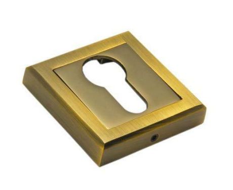 Накладка на ключевой цилиндр ADDEN BAU. SC Q001 BRUSHED CAFE (кофе)