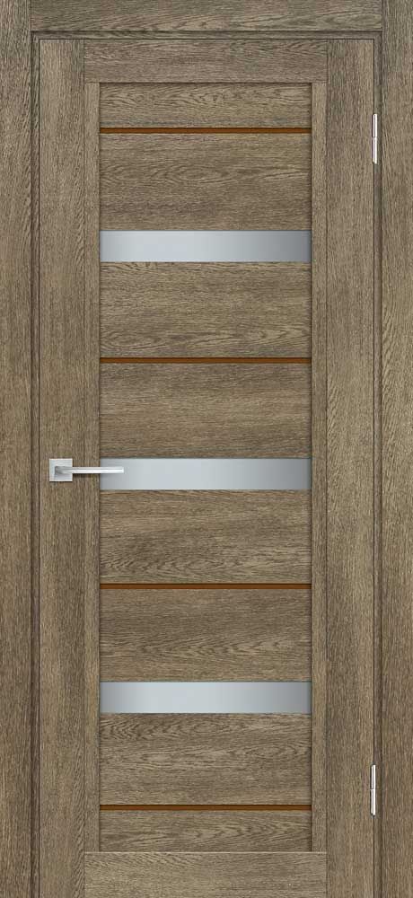 ТЕХНО-803 nanotex, бруно 600*1900 стекло белый сатинат, кофе лакобель