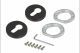 Накладка на ключевой цилиндр ADDEN BAU SC SR-001 GRAPHITE (цвет ГРАФИТ)