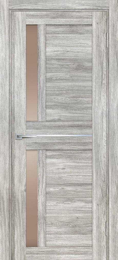 PSL-19  nanotex, сан-ремо серый 550*1900 стекло сатинат бронза