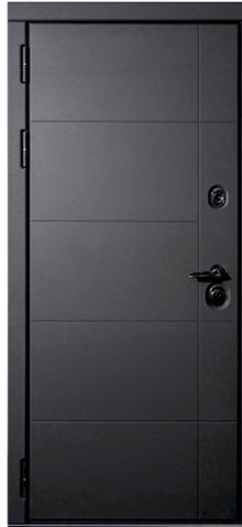ДМ Э-1 База, серый муар, Cisa Blokator 56.436/Kale 257L (ФП-10 серый софт / без вн.панели)  860 лев