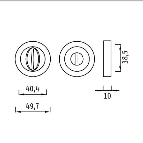 Завёртка сантехническая OL-20G S.GOLD (матовое золото)