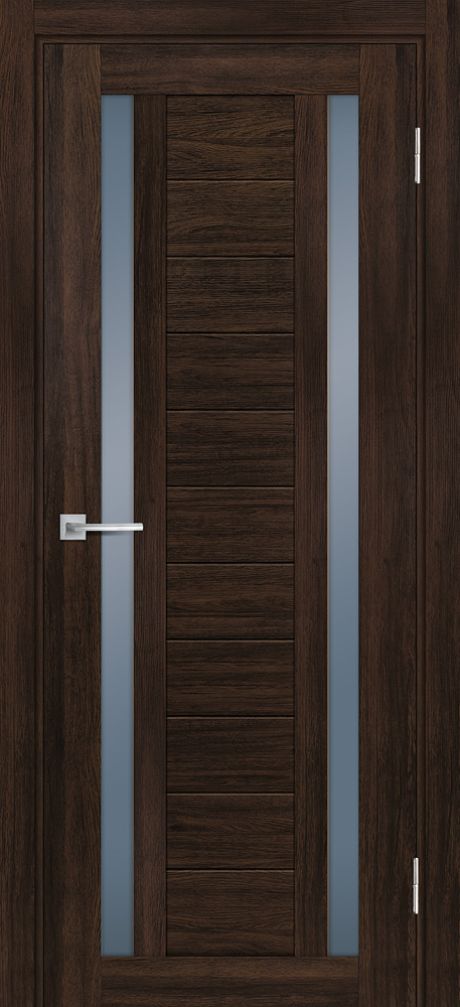 PSL-15  nanotex, сан-ремо шоколад 800*2000 стекло сатинат графит