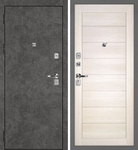 ДМ Урбан-127 муар серый, Kale 252R/Border(Бетон темный ФЛ-127/ТЕХНО 708 сандал бежев.глух. вст)980ПР