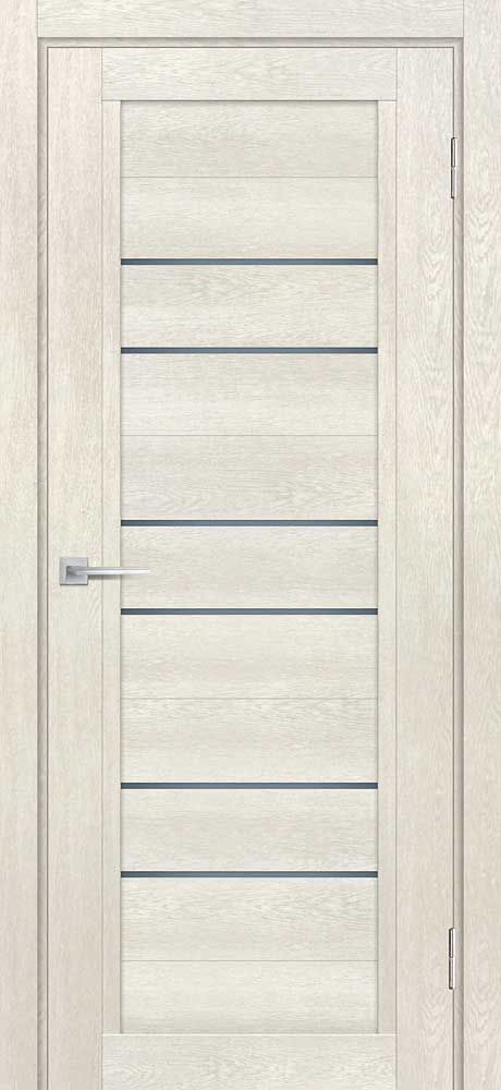 ТЕХНО-806 nanotex, бьянко 800*2000 стекло графит сатинат